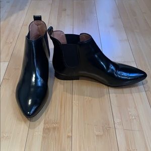 Madewell Leather Ankle Boots